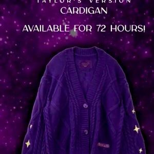 Official never worn Taylor Swift Speak Now cardigan.